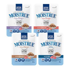 동원 뉴트리플랜 모이스트루 고양이습식파우치 80g x 12개