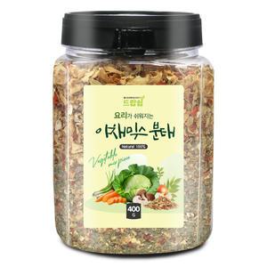 야채믹스 분태 400g(통) 건조 야채 후레이크 라면 계