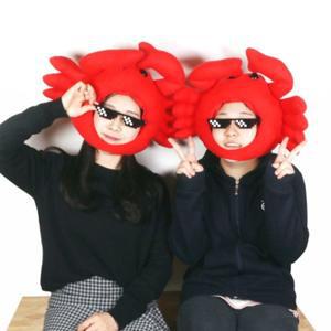 [갓샵][SNS대란 인싸템] 갓샵 꽃게모자 특이한 일본 오사카 돈키호테꽂게햇