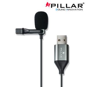 컴소닉 필라 CM-001 USB 핀마이크 방송용 녹음용 PC 컴퓨터 노트북