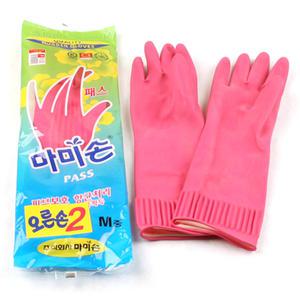 마미손 고무장갑 중 M 오른손 분홍색 갑돌이 109번