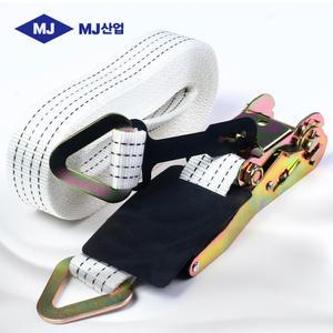 국산 자동바 삼각세트 50mm x 8M 고장력 깔깔이 라쳇 짐바 고정바 화물차 고정용품