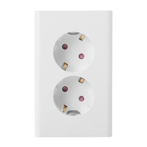 위너스 매입 2구 콘센트-접지 220V KS