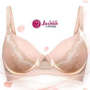 [비너스자스민][비너스 자스민] 레이스 자수 노와이어 리프팅 몰드 브라 jbr1242
