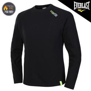 에버라스트 보온 기모 긴팔티셔츠 E-203UBK