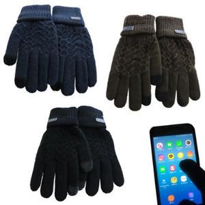 겨울 방한 니트 기모장갑 스마트폰 터치 장갑