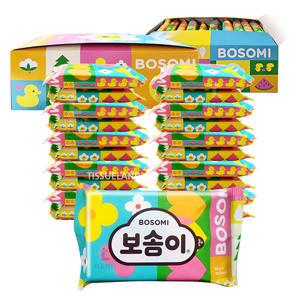 보솜이 휴대용 물티슈 (펀앤플레이 라이트) 10매x20팩 (베이비케어 리뉴얼)