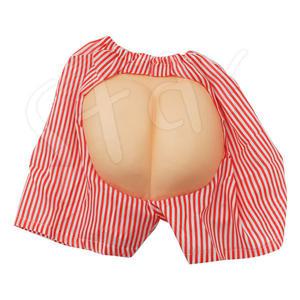 줄무늬 엉덩이바지 이벤트 파티 바지 엉덩이 코믹 엽기 개그 축제 행사 취미 소품