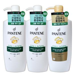 팬틴 엑스트라볼륨 샴푸2개+컨디셔너1개 750ml