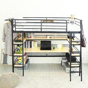일루일루 코모드i 멀티선반 벙커침대 책상 철제 성인 2층 수납 올인원 싱글