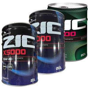 ZIC X5000 15W40 10W40 X7000 20L 디젤엔진오일
