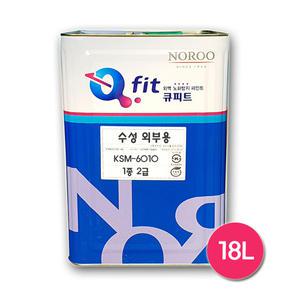 [노루페인트] 외부용 수성페인트 KSM 6010 1종2급 무광 18L