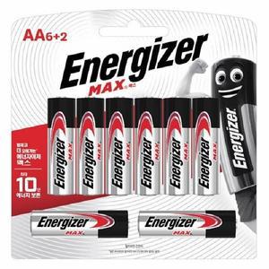 에너자이저 맥스 건전지 AA(6+2입)