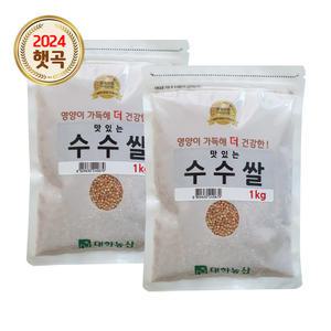 수입 수수쌀 2kg (1kgx2) / 소용량 잡곡 안전박스포장