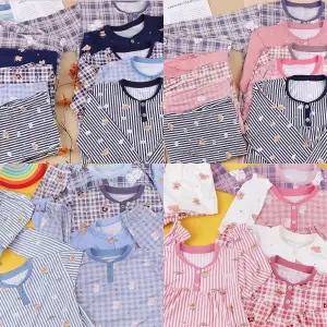 FW 가족잠옷 A캐릭터 피치기모잠옷/아동실내복/주니어홈웨어/가을/겨울/봄