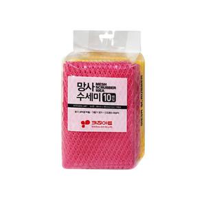 키친아트 망사수세미 10매