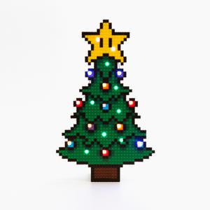 [민화샵] 크리스마스 LED 트리 디폼블럭 8mm 도안 패키지