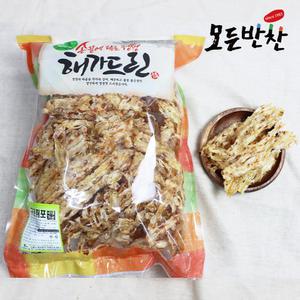[모든반찬] 구운쥐포채 1kg 국내가공
