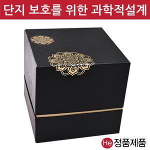전통꽃 금박 경옥고상자 S M L 다양한사이즈 꿀 단지 항아리 포장 케이스 박스