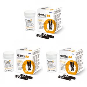 아이센스 케어센스N 혈당시험지 혈당측정검사지 3박스 150매 - 27년 08월