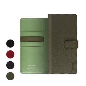 에디터 심플D베이직 다이어리 카드수납 지폐수납 지갑형 다이어리 핸드폰 케이스 갤럭시S21울트라(G998)