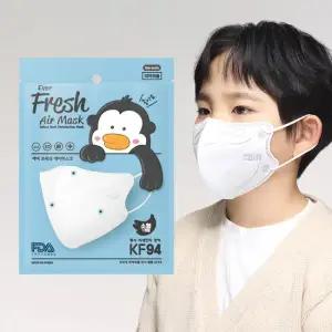 에버프레쉬 KF94 새부리형 마스크 소형 50매 화이트