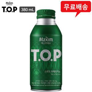 맥심 티오피 380mL 스위트아메리카노 20캔/TOP대용량캔커피/무배