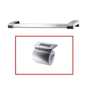대림바스플랜 크롬 스테인리스 선반형 휴지걸이