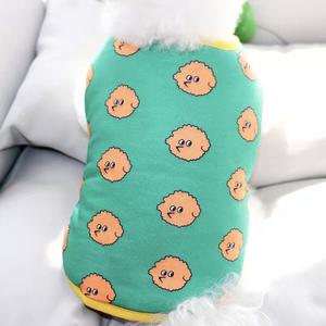 코코스튜디오 예쁜 강아지옷 고양이 빵빵 기모 조끼