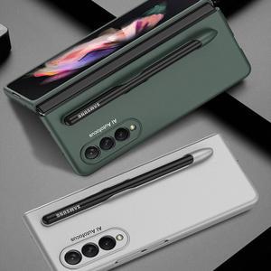 갤럭시Z폴드7 6 5 4 3 제트지 S펜수납 펜홀더 슬림 펜슬롯 보호 하드 핸드폰 케이스