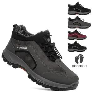 행텐 겨울 털 스니커즈 기모 슬립온 남성 신발 밴딩 방한화 작업화 여성 운동화 070