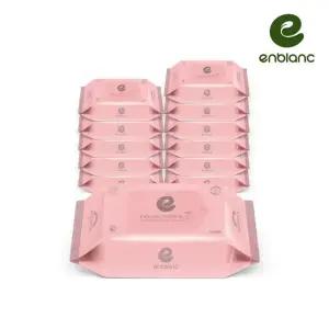 앙블랑 인디핑크 엠보싱 휴대리필 20매x12팩 N-IMR12