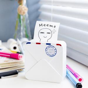 Meemo 스마트 미니 라벨 프린터 M02S/USB 충전기 증