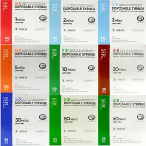일회용주사기 반박스 1cc/2cc/3cc/5cc/10cc/20cc/30cc/50cc 60cc