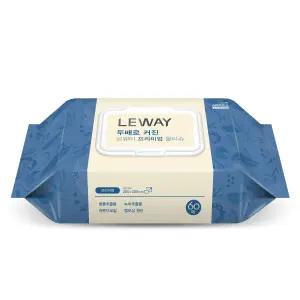 르웨이 프리미엄 빅사이즈 엠보싱 물티슈 60매 20팩