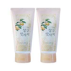 엘지 드봉 살구씨 듬뿍 살구맛사지 스크럽 클렌징폼 120ml 2개