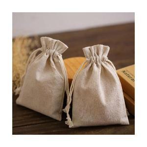 린넨천 주머니 복조리 복주머니 패브릭 파우치 cm1215