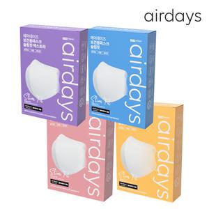 에어데이즈 KF94 슬림핏 마스크 새부리형 대형 중형 소형 30매