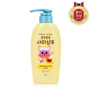 베비언스 핑크퐁 푸푸푸푸 샤와샴푸 380ml (자몽릴리향)