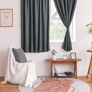 [라이크홈]손쉽게 붙이는 가리개 암막커튼 차콜그레이