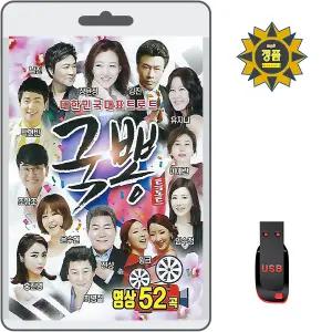 USB 국뽕 영상 52곡 대한민국 대표 트로트 avi 동영상플레이어 남진 장윤정 박현빈 유지나 진성 홍진영