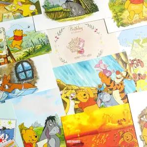 디즈니 곰돌이푸 엽서북 100매