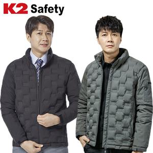 K2 세이프티 워크웨어 캐주얼 점퍼 경량 패딩 잠바 방수 근무복 유니폼 JK-F2101