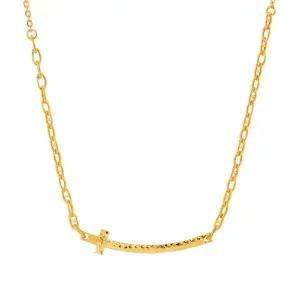 [한국금다이아몬드] 여자 순금 목걸이 티 24K 11.25g 18K장식