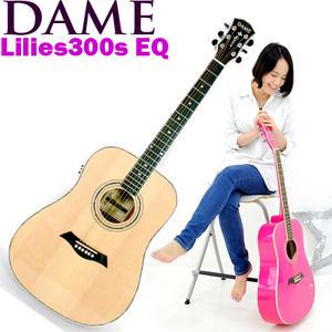 데임 DAME LILIES300S EQ / LILIES 300S EQ / LILIES300SEQ 통기타