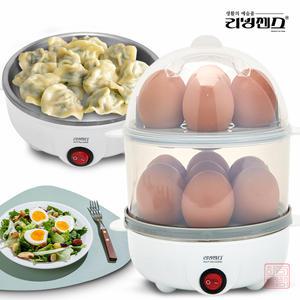 리빙센스 2단 전기 찜기 만두 호빵 고구마 멀티 계란찜기 14구 LS-EP1828