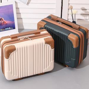 리빙엠 뉴트로 기내 14인치 미니 캐리어 여행용 소형 레디백 승무원 기내용