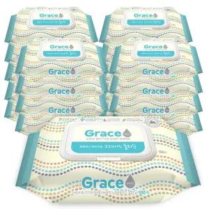 삼정 그레이스 물티슈 캡형 100매 24팩