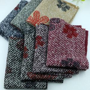 [동대문의류원단]꽃길 FW 기모스판 니트 다이마루원단