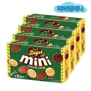 미니 다이제 초코(6입)234gx4케이스